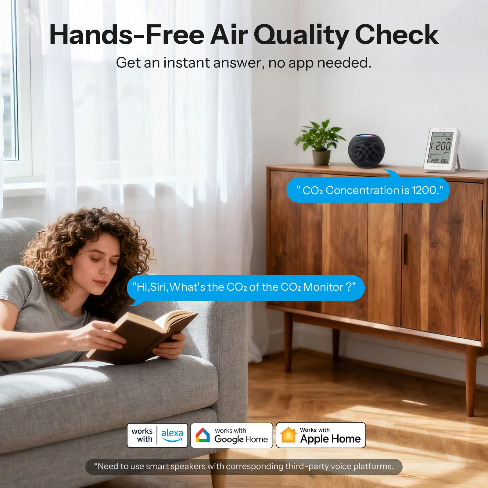 SONOFF AirGuard CO2 Matter Over Wi-Fi Air Quality Monitor | SAWF-08P - Image 8