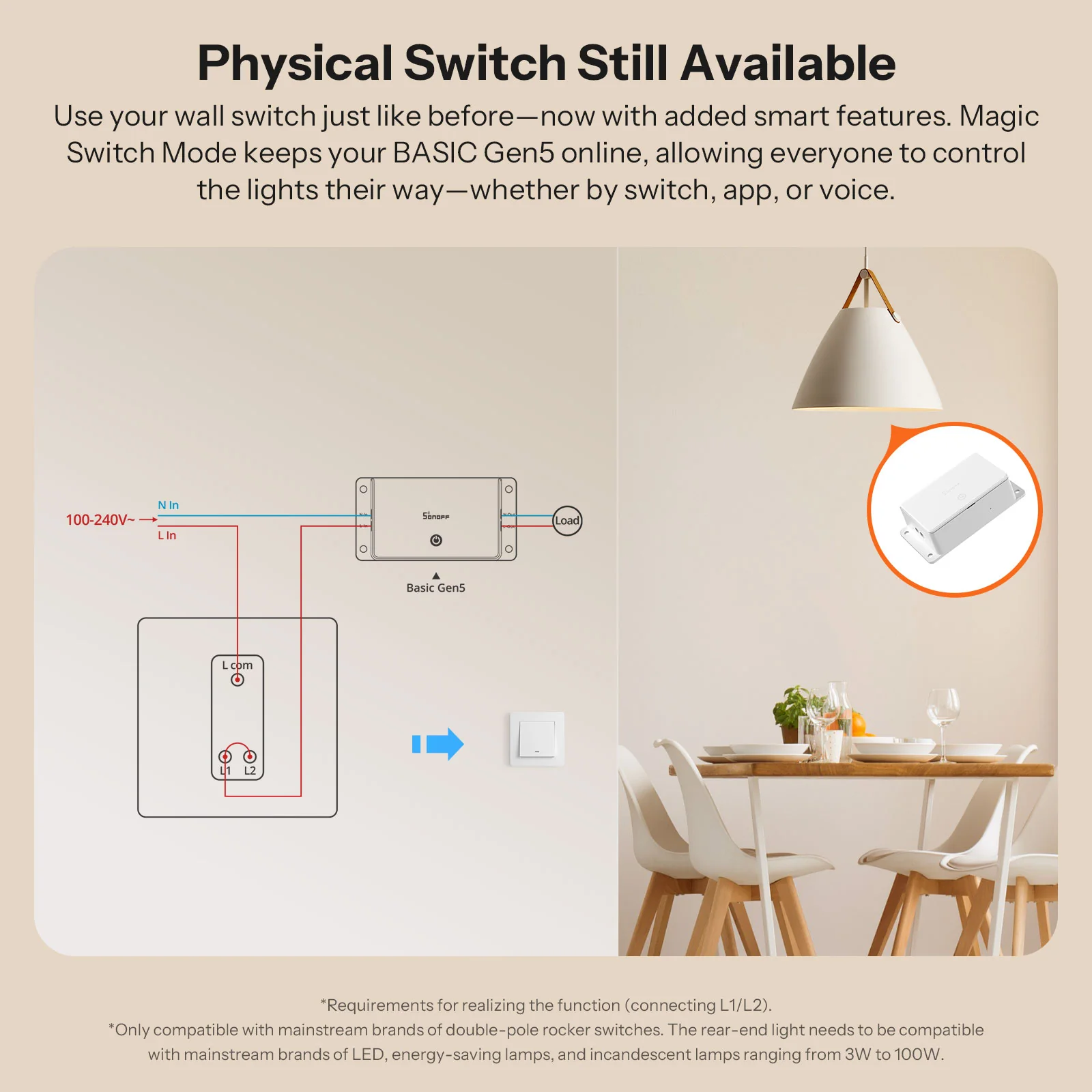 SONOFF Basic Gen5 Matter Over WiFi Smart Switch | BASIC-1GS - Image 7