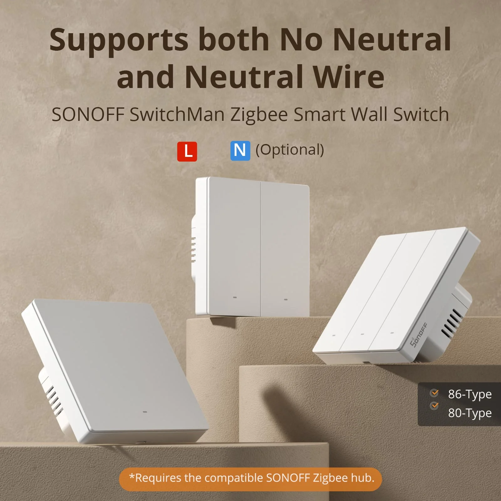 SONOFF SwitchMan Zigbee Smart Wall Switch | ZBM5 80/86 Type - Image 6