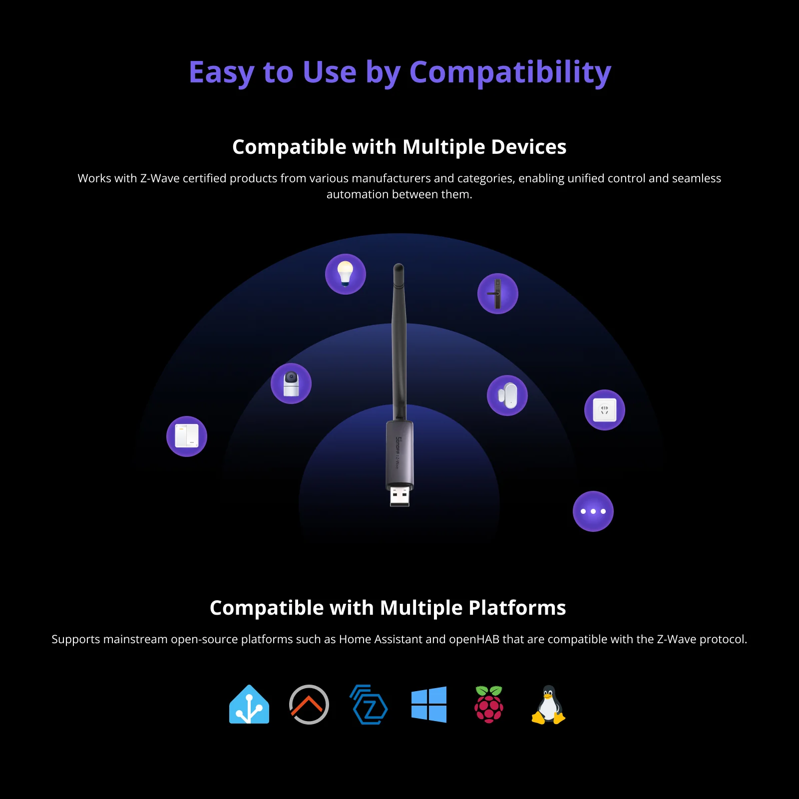 SONOFF USB Z-Wave 800 Dongle Plus | Dongle-PZG23 - Image 8